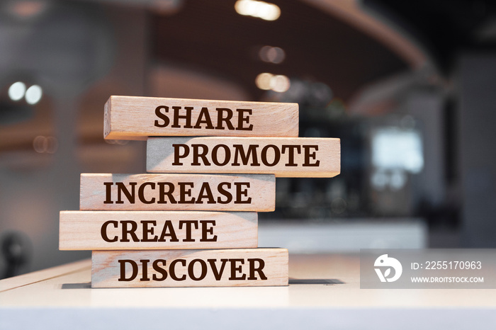 Share, promote, increase, create, discover - 5 best power words to be used on social media