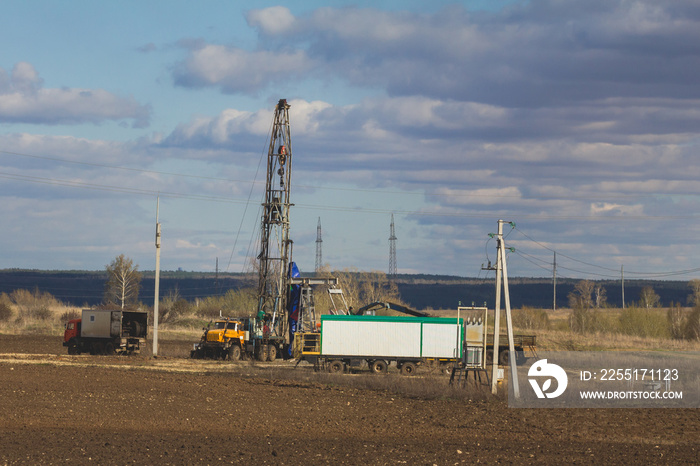 Installation of oil pump station