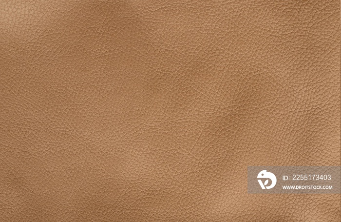 Brown leather texture background. Light Brown leather