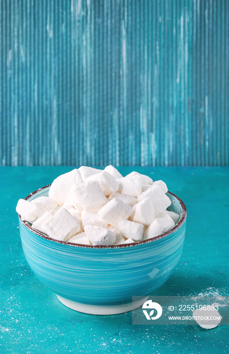 Homemade vanilla marshmallow