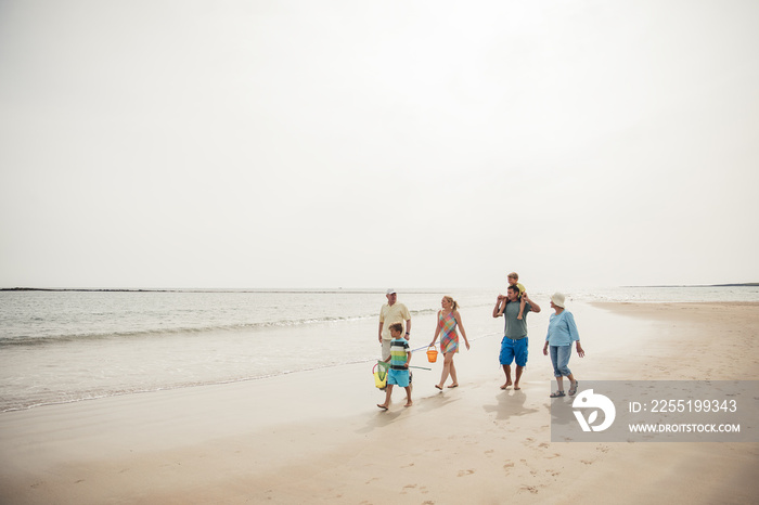 Family on the Beach