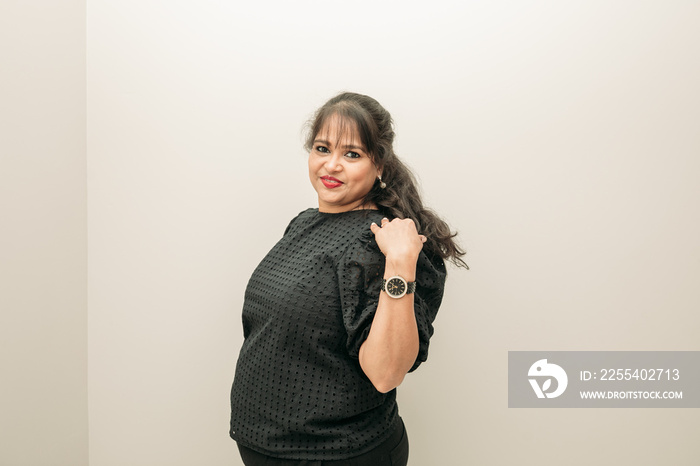 South Asian Mom fashion portrait