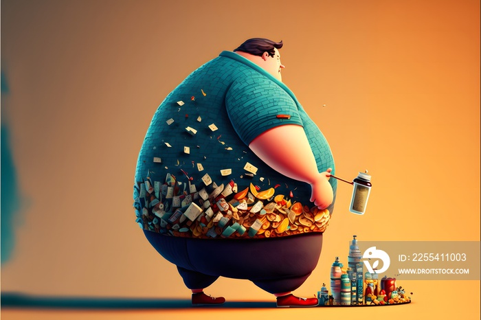 Poster for obesity and overeating