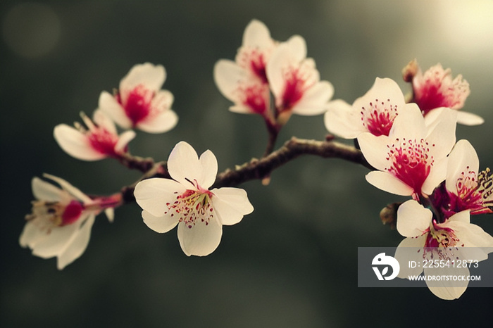 cherry blossom on a branch