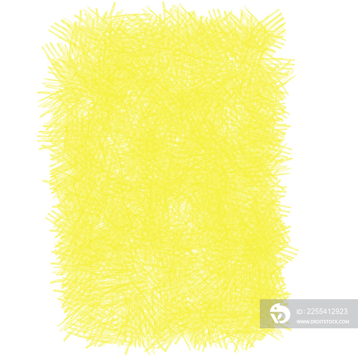 Gold Yellow Coloured Pencil Scribble Paint