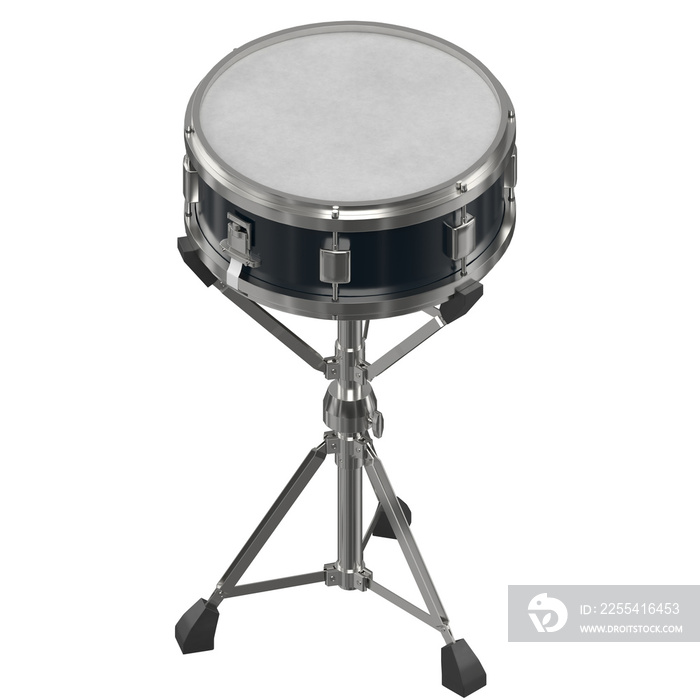 3D rendering illustration of a snare drum