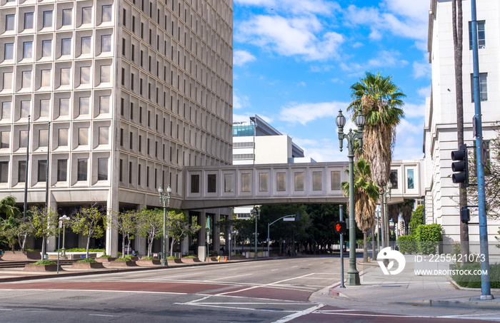 Main Street, downtown Los Angeles. California, United States