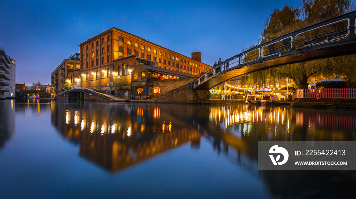 View of Camden Lock, London, United Kingdom