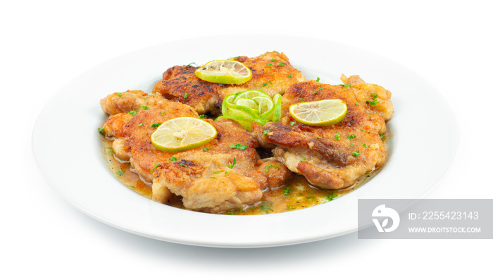 Chicken Francaise This traditional Italian-American Creamy Chicken with Lime