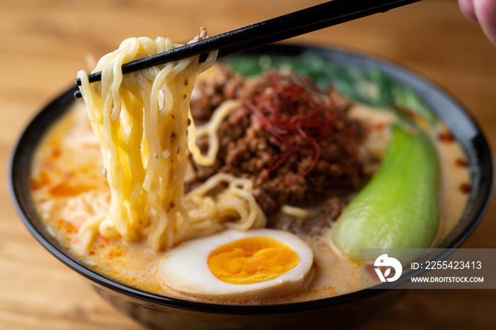 Tantan-men, japanese style dandan noodle ramen