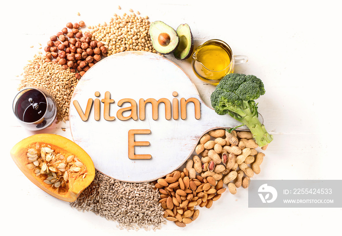 Vitamin E rich food.