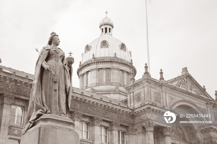 Council House and Queen Victoria Statue, Birmingham