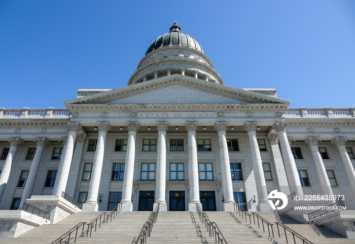 Utah State Capitol Building in Salt Lake City, Utah, USA