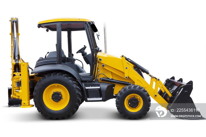 New wheel loaders isolated