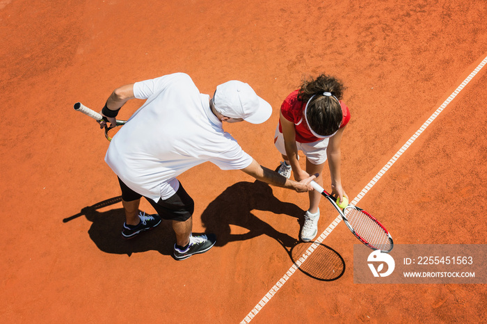 Tennis training