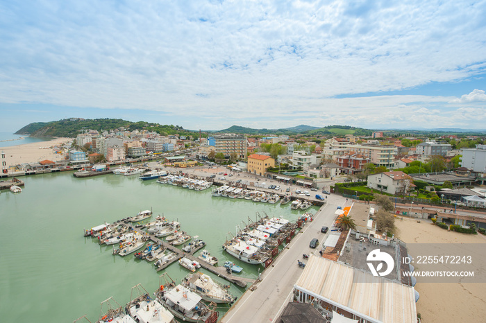 Cattolica (RN) e Gabicce Mare (PU) viste dall’alto