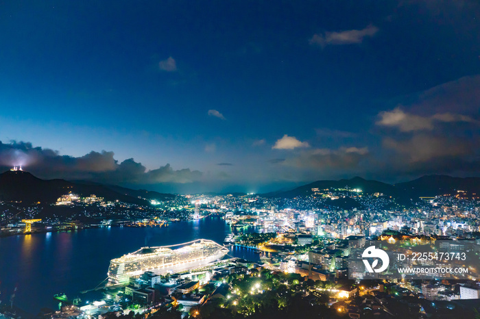 都市風景　長崎市　夜景