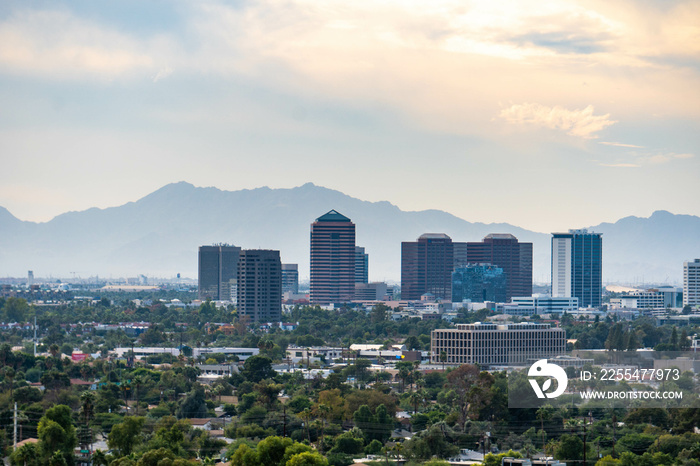 Phoenix skyline