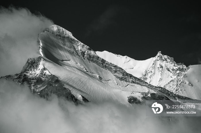 Brunegghorn, canton du Valais, Suisse