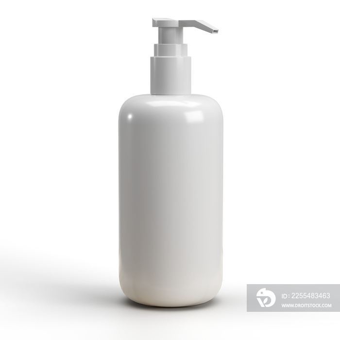 white plastic bottle isolated png