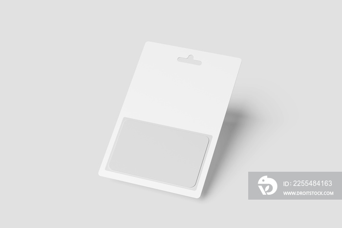 Blank Hanging Card Mockup