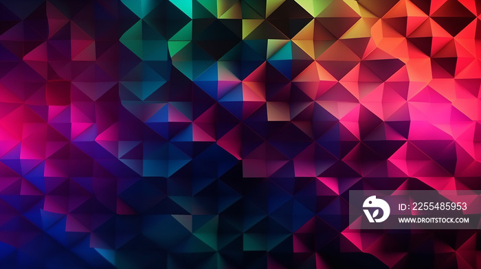 abstract background with triangles