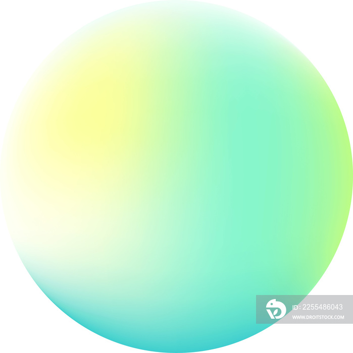 Green Gradient Ball