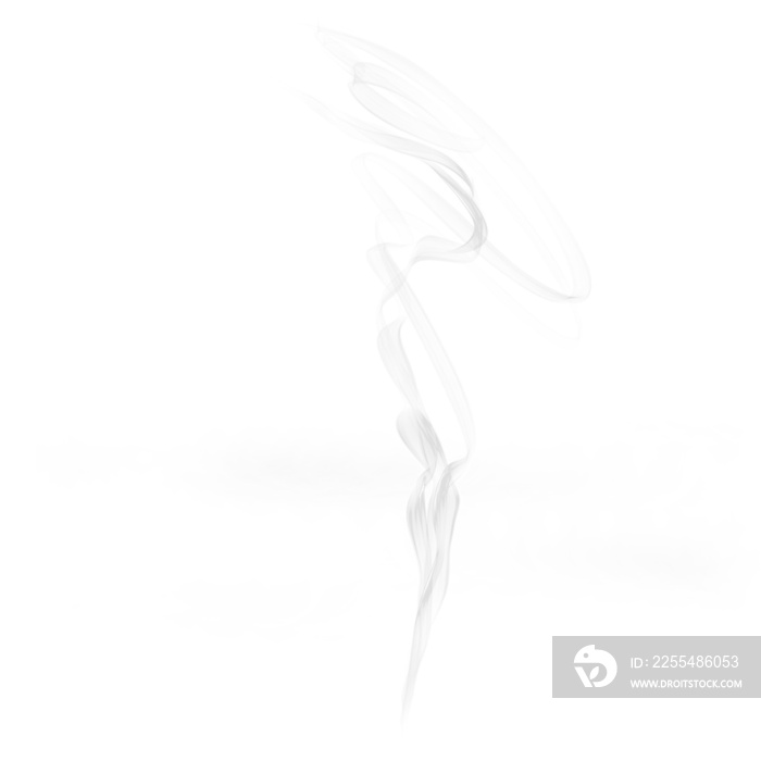 white smoke transparent