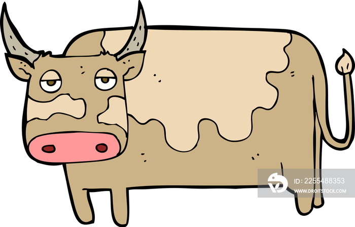 cartoon cow