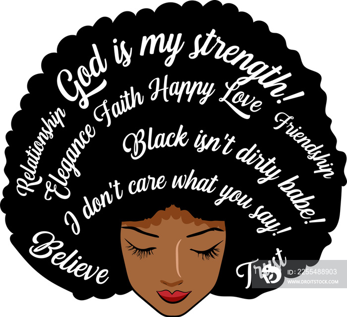 Black woman png graphic clipart design