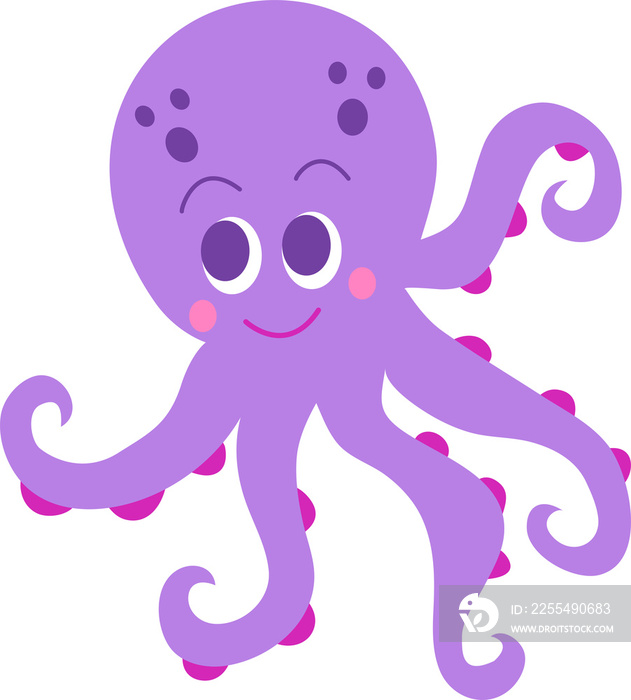 png octopus cartoon illustration