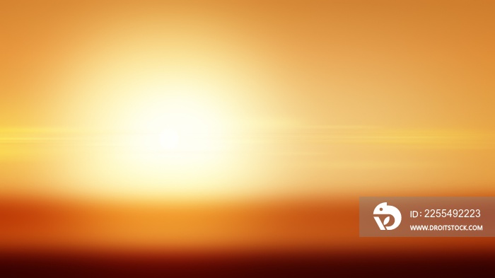 Sunset background illustration gradient abstract, light sky.