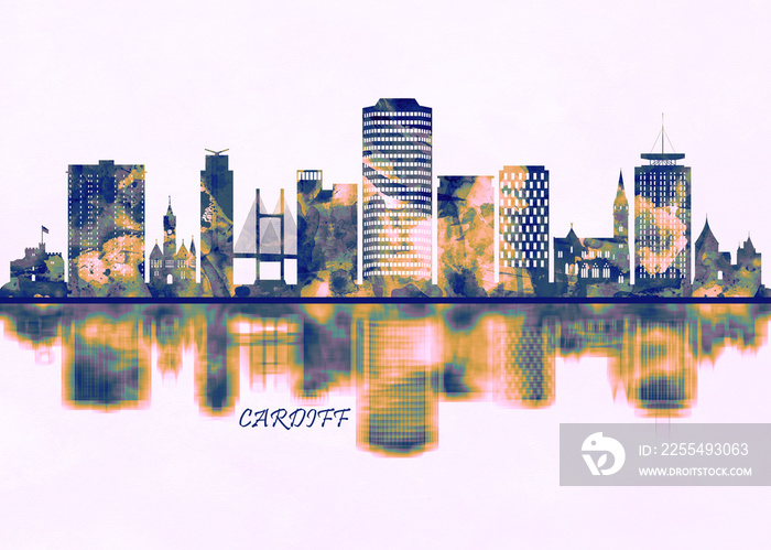 Cardiff Skyline