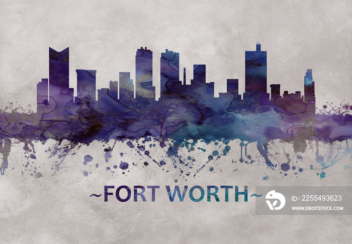 Fort Worth Texas skyline