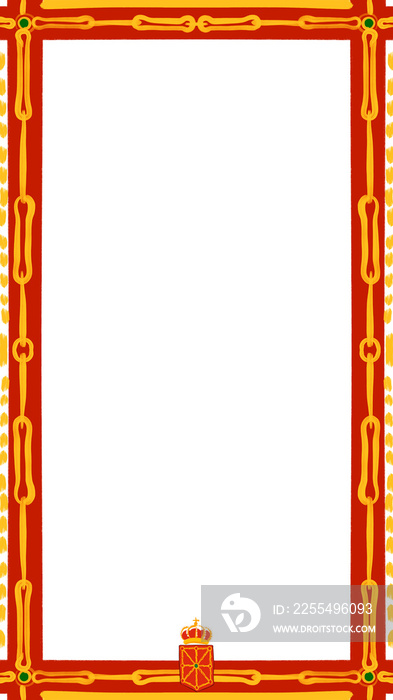 Regional Flag Frames Navarra