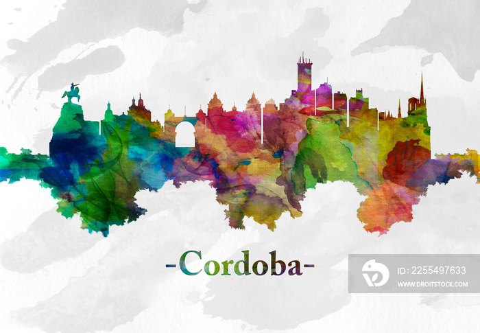 Cordoba Spain skyline