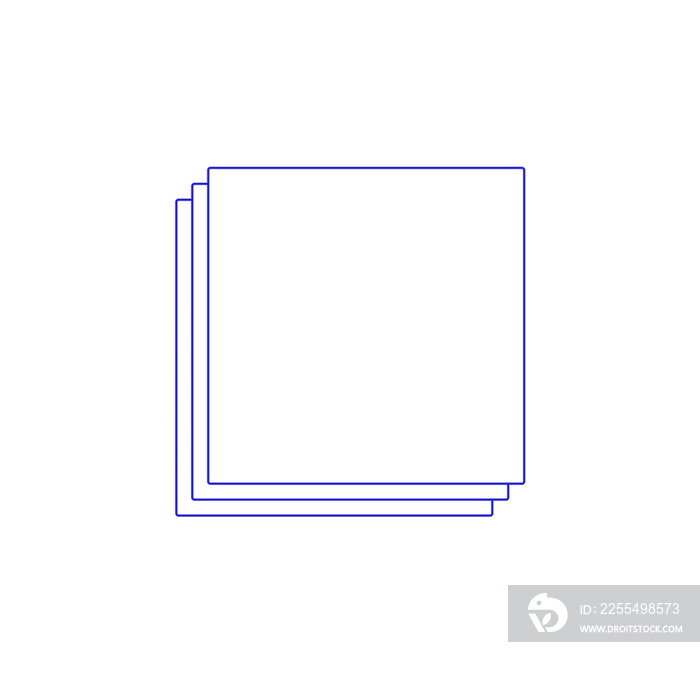 rectangle sheets in geometric line for copy space and design element