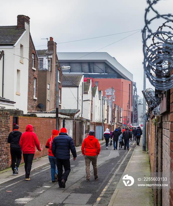 Match day at Anfield