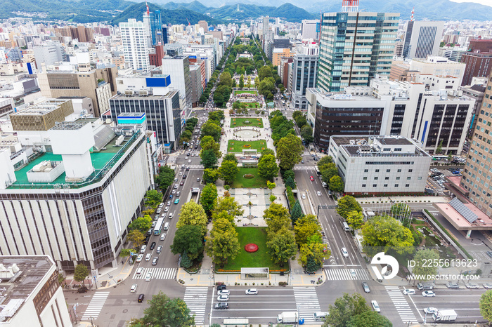 都市風景 札幌 日本