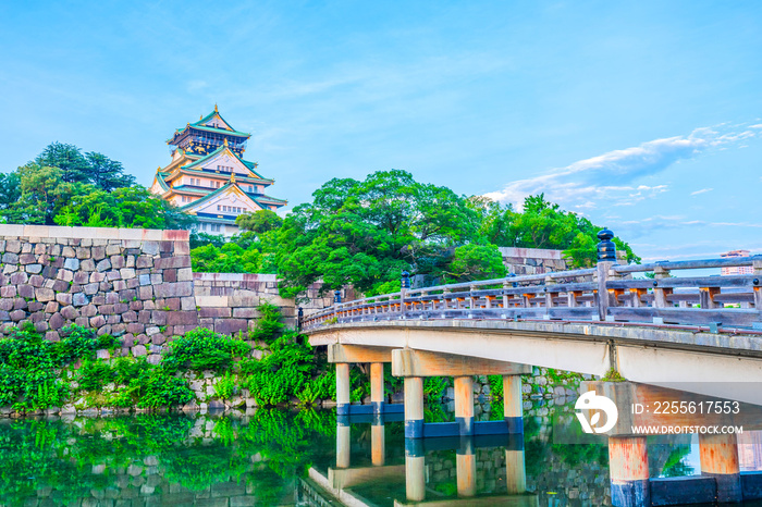 大阪城の風景