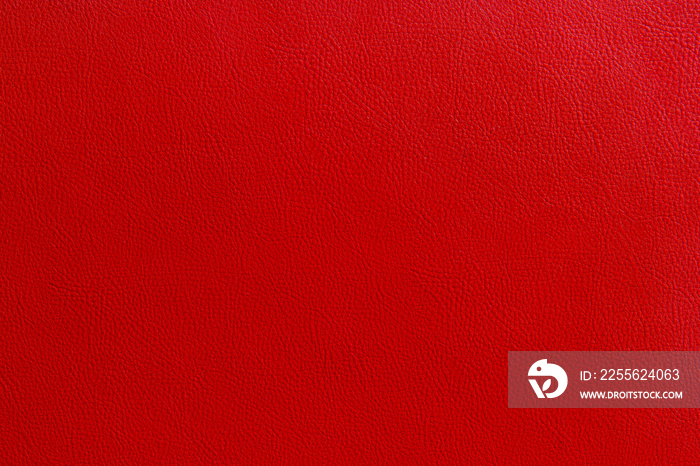 Red leather texture background