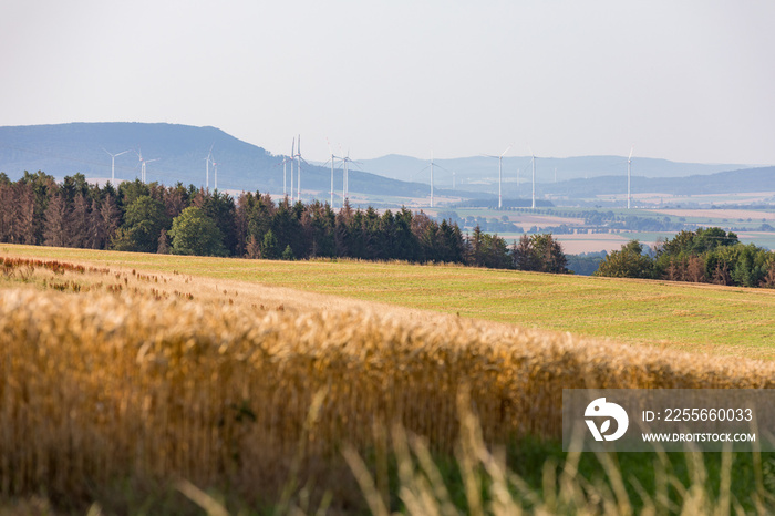 Landschaft um den Deister, Niedersachsen, Deutschland