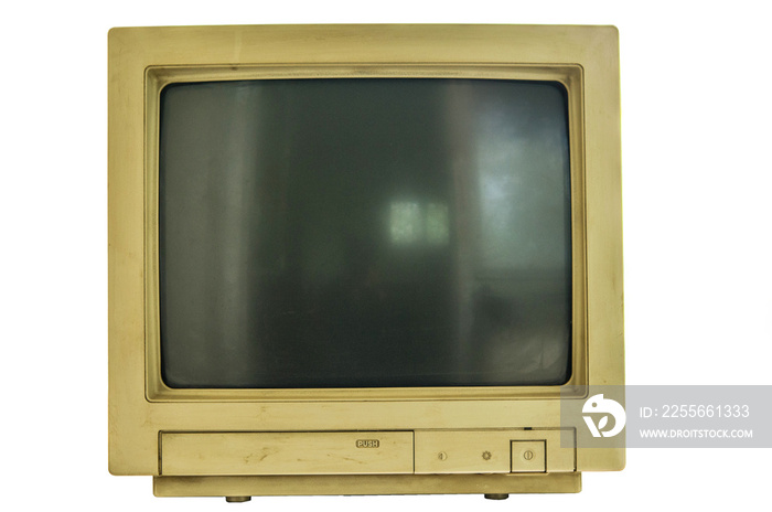 old computer crt monitor