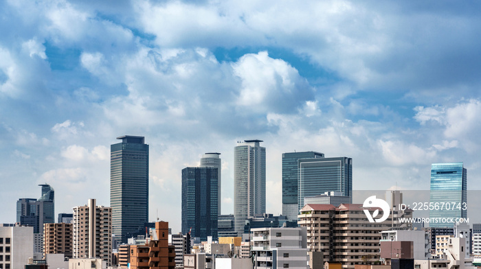 名古屋市名駅地区の風景