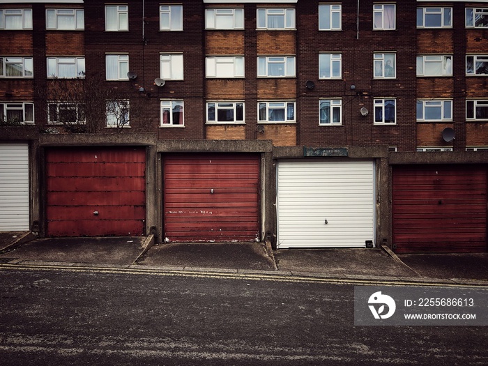 Backstreets on a Northern England council estate during the UK Government’s levelling up directive