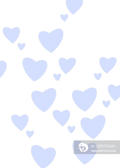 seamless pattern with hearts