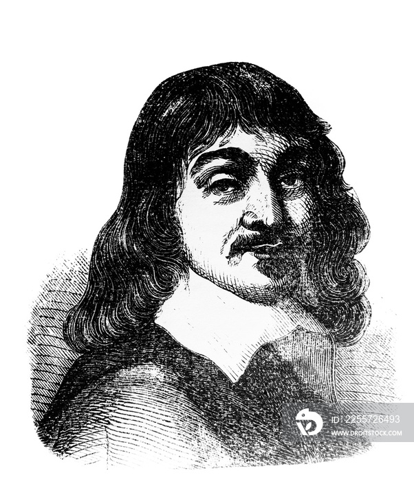 René Descartes, was a French philosopher, mathematician, and scientist in the old book Encyclopedic 