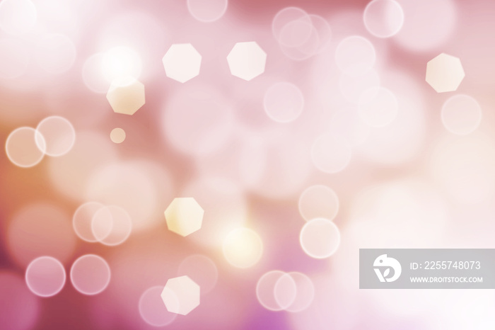 Abstract soft light bright bokeh background