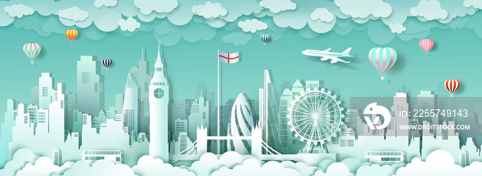 Travel london england famous landmarks Europe.