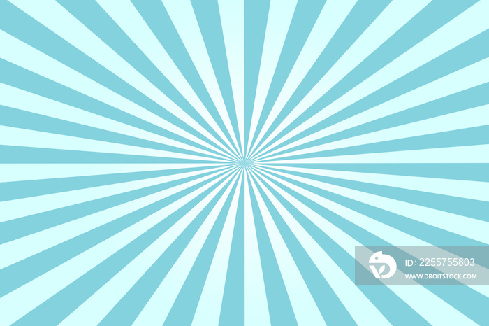 An abstract blue sunburst background image.